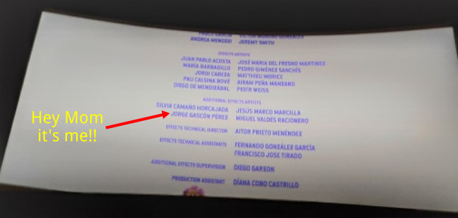 Jorge Gascon Perez in Wonder Park Credits